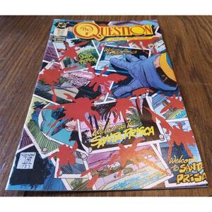 The Question #10 November 1987 DC Comics